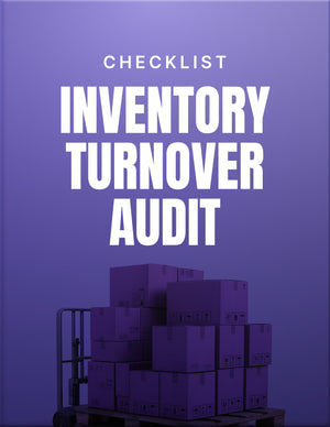 Inventory Turnover Audit Checklist